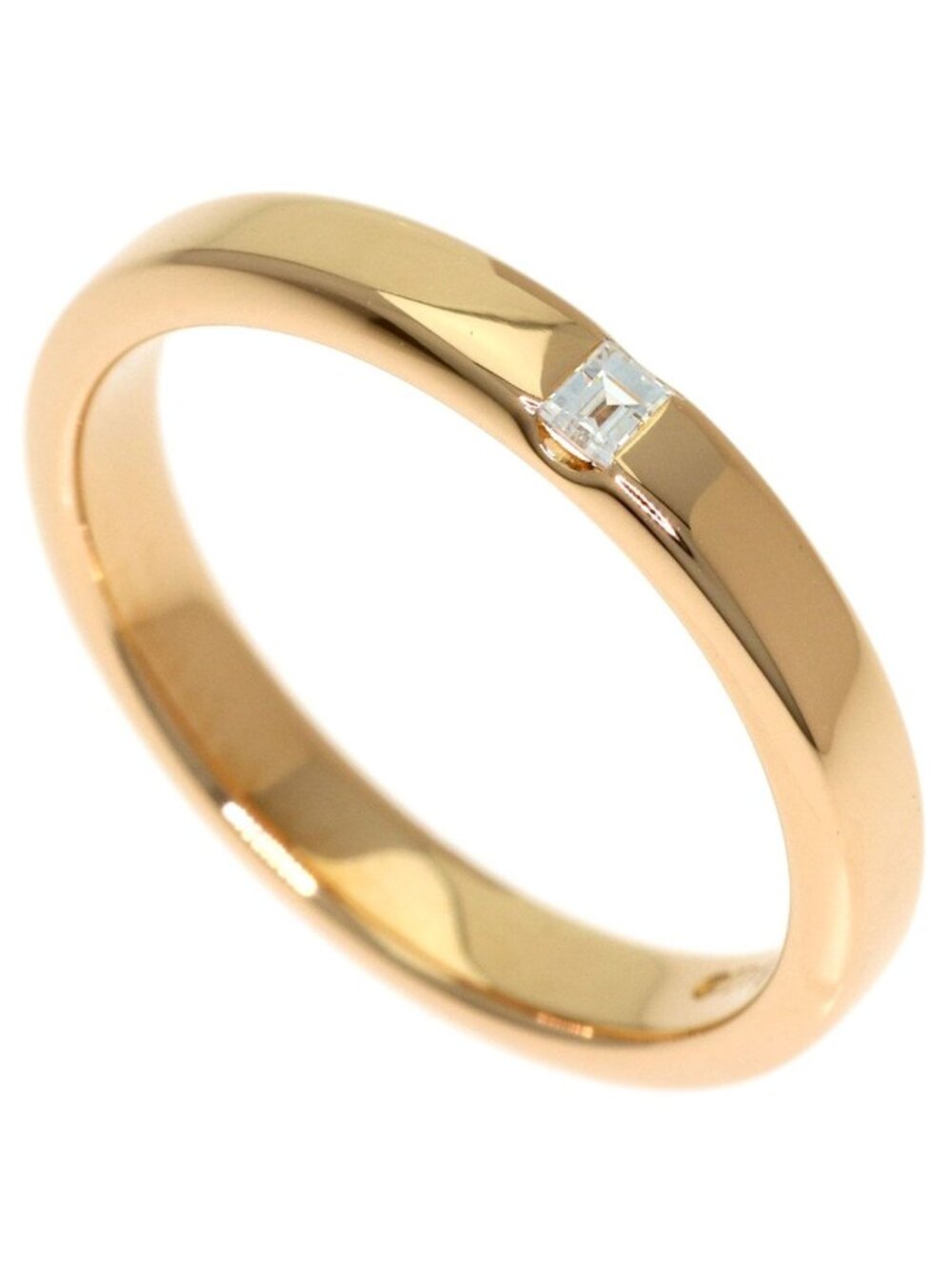 Tiffany & Co Diamond Ring 18k Pink Gold